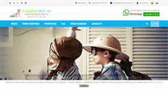 Desktop Screenshot of easytravelkids.com